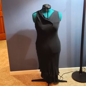 Luscious silk bias-cut LBD